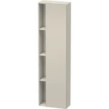 Duravit DuraStyle DS1248R Hochschrank 50 x 24 x 180 cm Taupe Matt Holz, Spanplatte