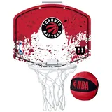 Wilson Mini-Basketballkorb NBA Team Mini Hoop, Toronto Raptors, Kunststoff,