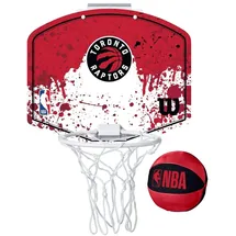 Wilson Mini-Basketballkorb NBA Team Mini Hoop, Toronto Raptors, Kunststoff,