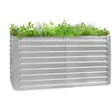 Blumfeldt High Grow Straight 200 x 100 x 90 cm Silber