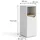 Vicco Marelle Midischrank 30 x 74,5 x 35 cm Weiß/Artisan