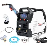 Starkwerk Schutzgas Schweissgerät 5-in-1 Synergic Mig/mag 200 Ampere Doppelpuls Flux Mma Lift-tig