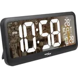 Greenblue, Wanduhr, LCD-Wanduhr mit Temperatursensor