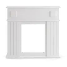 Vicco Kaminumrandung Holz 109 x 26 x 100 cm Weiß