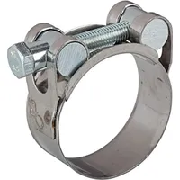 Riegler Gelenkbolzenschelle, Chromstahl 1.4016 (W2), 32 - 35 mm,