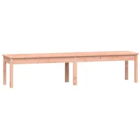 Furnicato 2-Sitzer-Gartenbank 203,5x44x45 cm Massivholz Douglasie