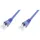 Telegärtner Patchkabel CAT 6a S/FTP 3.00 m Blau Flammwidrig, mit Rastnasenschutz, Flammwidrig, Halogenfrei, UL-zertifiziert 1 St.