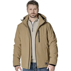 CasaModa Herren Outdoor-Funktionsjacke Regular Polyester Braun L - Braun - L