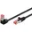 51547 CAT 6 Patchkabel 1x 90 Grad Stecker Netzwerkkabel Ethernet PlayStation Xbox DSL PimF 10 m