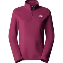 The North Face Damen 100 Glacier 1/4 Zip Pullover (Größe XS, lila)