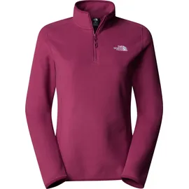 The North Face Damen 100 Glacier 1/4 Zip Pullover (Größe XS, lila)