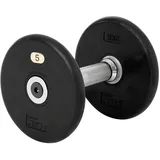 Kompakthantel aus Gummi Hantel Hanteln Gewichte Hantelscheiben Stange 5 kg