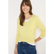 Cecil Strickpullover gelb L