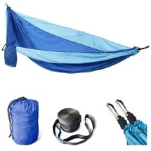 Svita Hängematte Outdoor ultraleicht Camping Befestigung 1-2 Personen Hellblau -