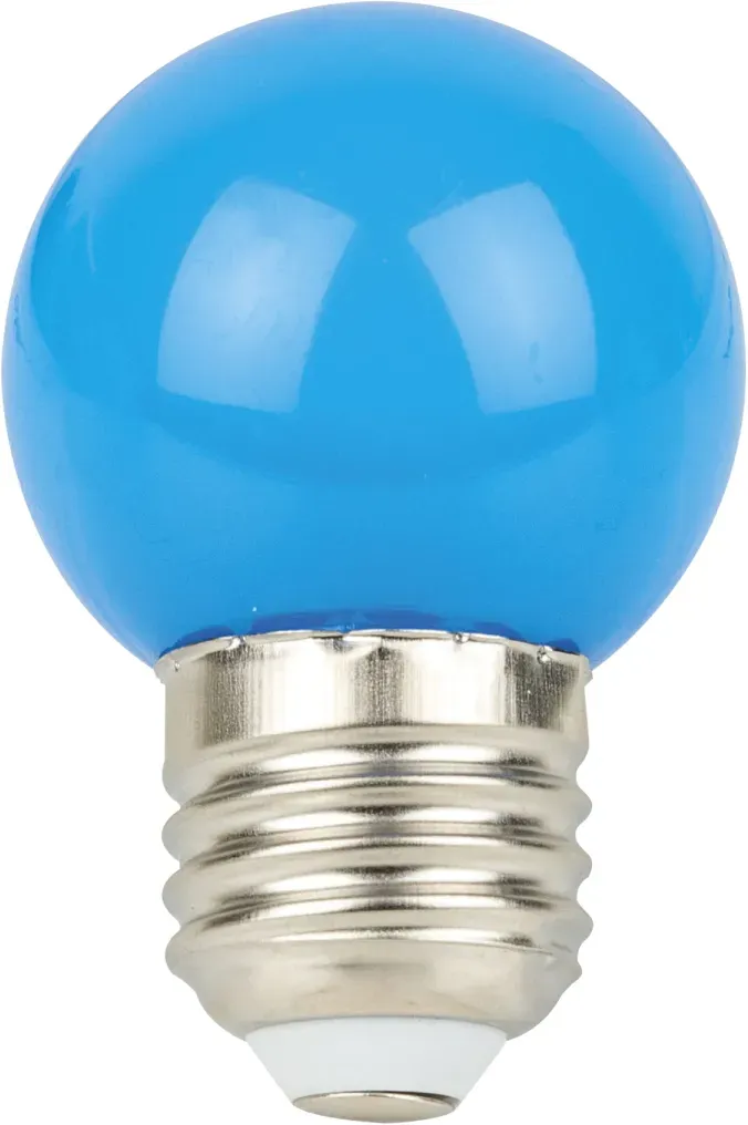 Showgear G45 LED Bulb E27 1 W - blau - nicht dimmbar