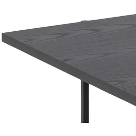 AC Design Couchtisch Schwarz, Metall, rechteckig, 60x40x115 cm,