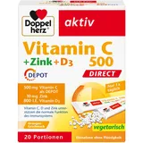 Doppelherz Vitamin C 500 + Zink + D3 - 32.0 g