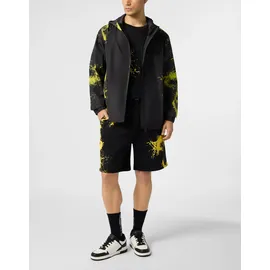 Plein Sport Splash neongelb | schwarz L