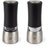 Peugeot Set mit Salzmühle und Pfeffermühle DAMAN elektrisch 16 cm U'Select schwa...