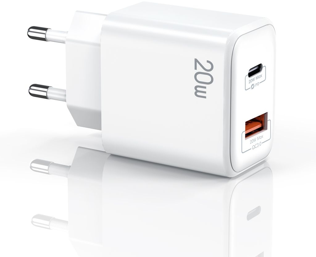 20W USB C Handy Ladegerät für Apple iPod Nano 6.7.8.9, Ersatz Schnellladegerät Netzteil (ohne Ladekabel)
