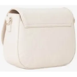 Valentino Samba Re Flap Bag Umhängetasche Synthetik Beige/Weiß