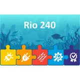 spotBEAM LED Beleuchtung für JUWEL Rio 240 Aquarium | Komplett-Set            