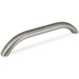 SO-TECH® Möbelgriff E10 Bohrlochabstand (BA) 192 mm (1-St), echt Edelstahl silberfarben