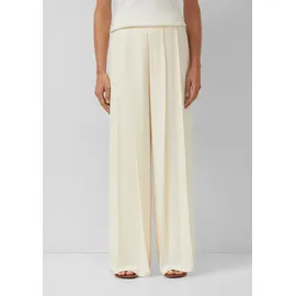 s.Oliver Plissierte Wide-Leg-Hose Beige 44