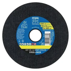 pferd tools Trennscheibe STEELOX D125x1,6mm gerade INOX Bohrung 22,23mm Box á 25 St.