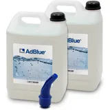 ERRECOM AdBlue® inkl. Ausgießer, Harnstoffbasiertes Dieselmotor-Additiv zur Verringerung der NOx-Emissionen, gemäß ISO 22241-1, 10 L (2 x 5 L)