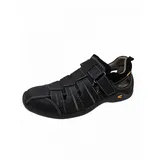 CAMEL ACTIVE Herren Sandalen aus echtem Leder Schwarz 44 EU