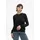 Mela Feinstrick Cardigan NAMEEN Schwarz XS