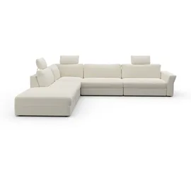 sit&more Ecksofa »Cadabra L-Form«, Breite 356 cm, mit Sitztiefenverstellung beige