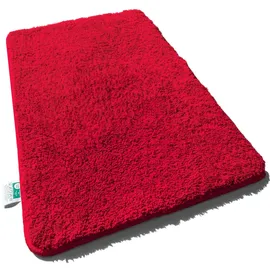 casa pura Badematte Sky Uni Beerenrot 60 x 100 cm