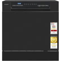 Exquisit GSP5508-030D Tischgeschirrspüler (freistehend, 550 mm breit, Schwarz)