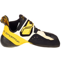 La Sportiva Solution Kletterschuhe - Solution White / Yellow - EU 38