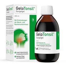 GeloTonsil Gurgelgel lindert Halsschmerzen & Schluckbeschwerden