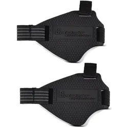 2x Schuhschutz Motorrad XGP Gear shift Pad rutschfest + verstellbar in schwarz Spar-Set