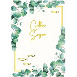Home Fashion®, Grußkarte "Believe", Grußkarte mit Umschlag zum Beschreiben, 1 Stück pro Pack