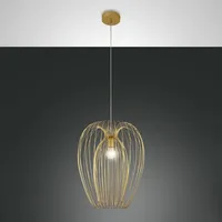 Fabas Luce Camp 1-flg. Ø40 cm gold edelmatt