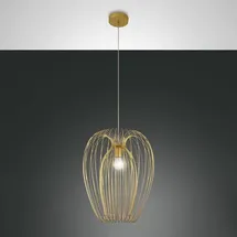 Fabas Luce Camp 1-flg. Ø40 cm gold edelmatt