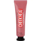 Maybelline Cheek Heat Blush, Rouge, Gel-Formel, Wasserbasierte Farbpigmente, Glossyglänzendes Finish, 15 Nude Burn, 10 ml