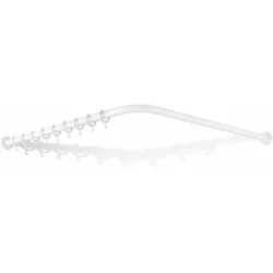 Vorhangstange (USA) Serie 801 Achsmaße 60 x 36 inch,24 Rg. reinweiß