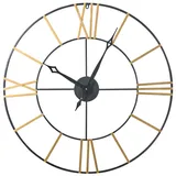 Beliani Valsot 80,00 cm 80 schwarz/gold