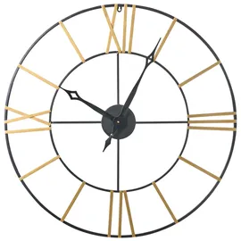Beliani Valsot 80,00 cm 80 schwarz/gold