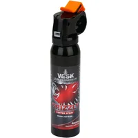 Pfefferspray VESK Grizzly Outdoor Breitstrahl High-Jet-Fog 150ml mit Pistolengriff - hochwertiges Bärenabwehrspray zur Selbstverteidigung Bärenverteidiger 4 Mio. Scoville