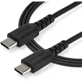 Startech StarTech.com 1m USB-C Kevlar®-aramid, 1 m, Schwarz