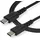 Startech StarTech.com 1m USB-C Kevlar®-aramid, 1 m, Schwarz