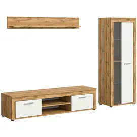 MID.YOU Wohnwand ¦ holzfarben ¦ Maße (cm): B: 235 H: 159 T: 35.0