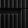[en.casa] Skelbolu Hochschrank 140 x 30 x 25 cm Schwarz Metall/MDF/Spanplatte